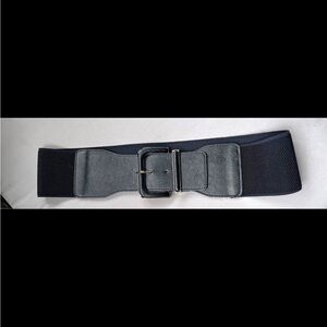 Women's Black Leather Belt